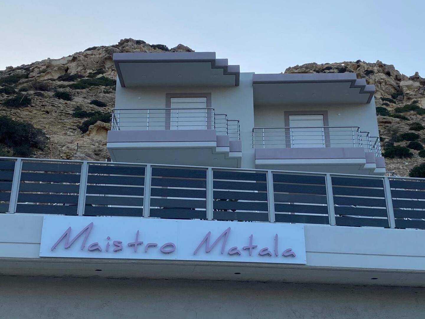 Maistro Suites With Pool, Matala Luaran gambar